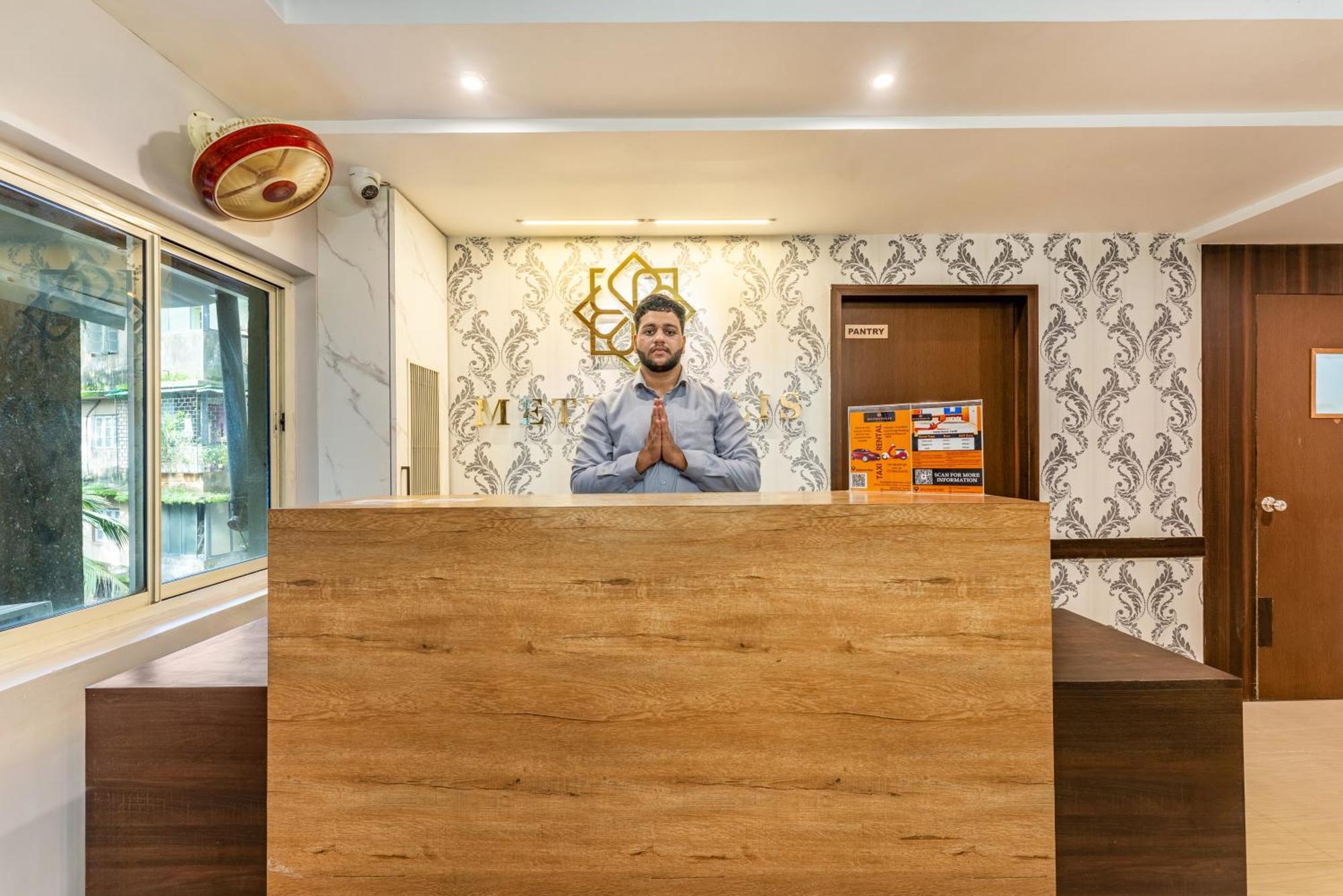 Metropolis Business Hotel Pangim Exterior foto